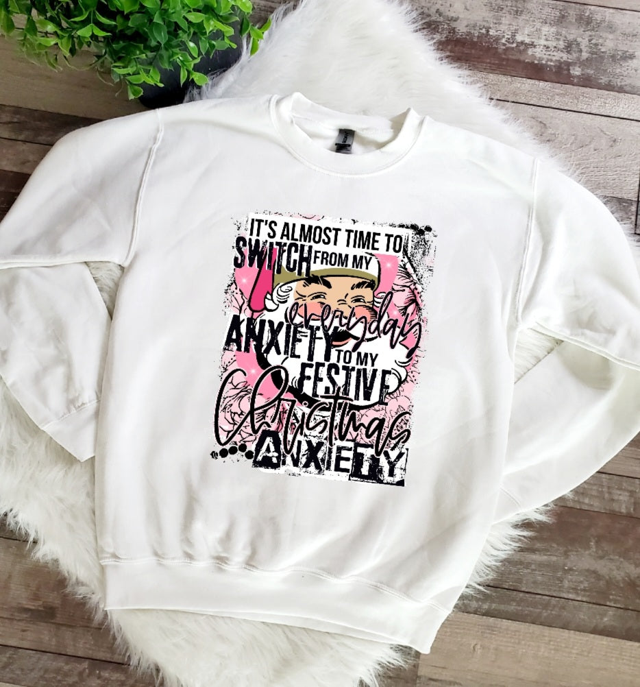 Christmas Anxiety Sweatshirt