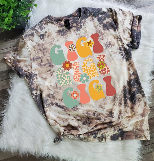 Gigi Retro Bleached Tee