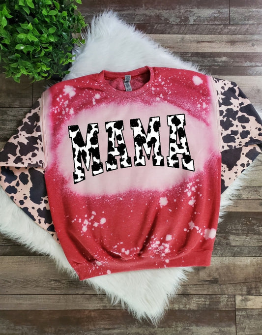 Mama Cow Bleached Sweatshirt