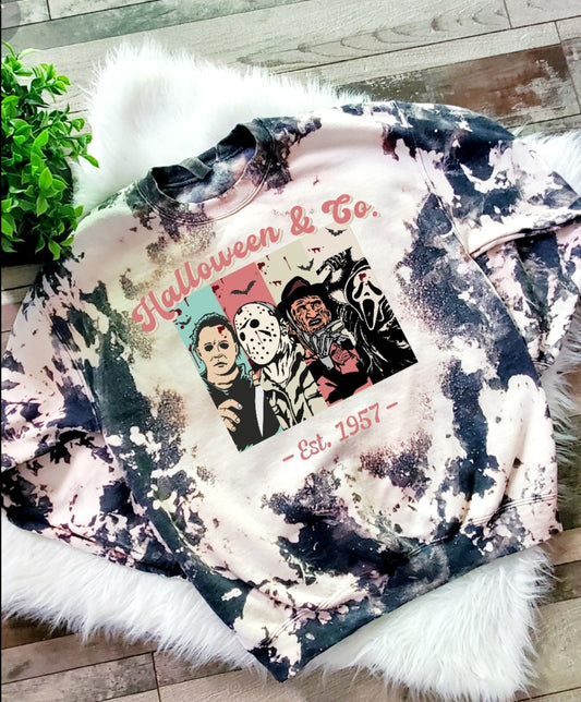 Halloween & Company Bleached Sweatshirt