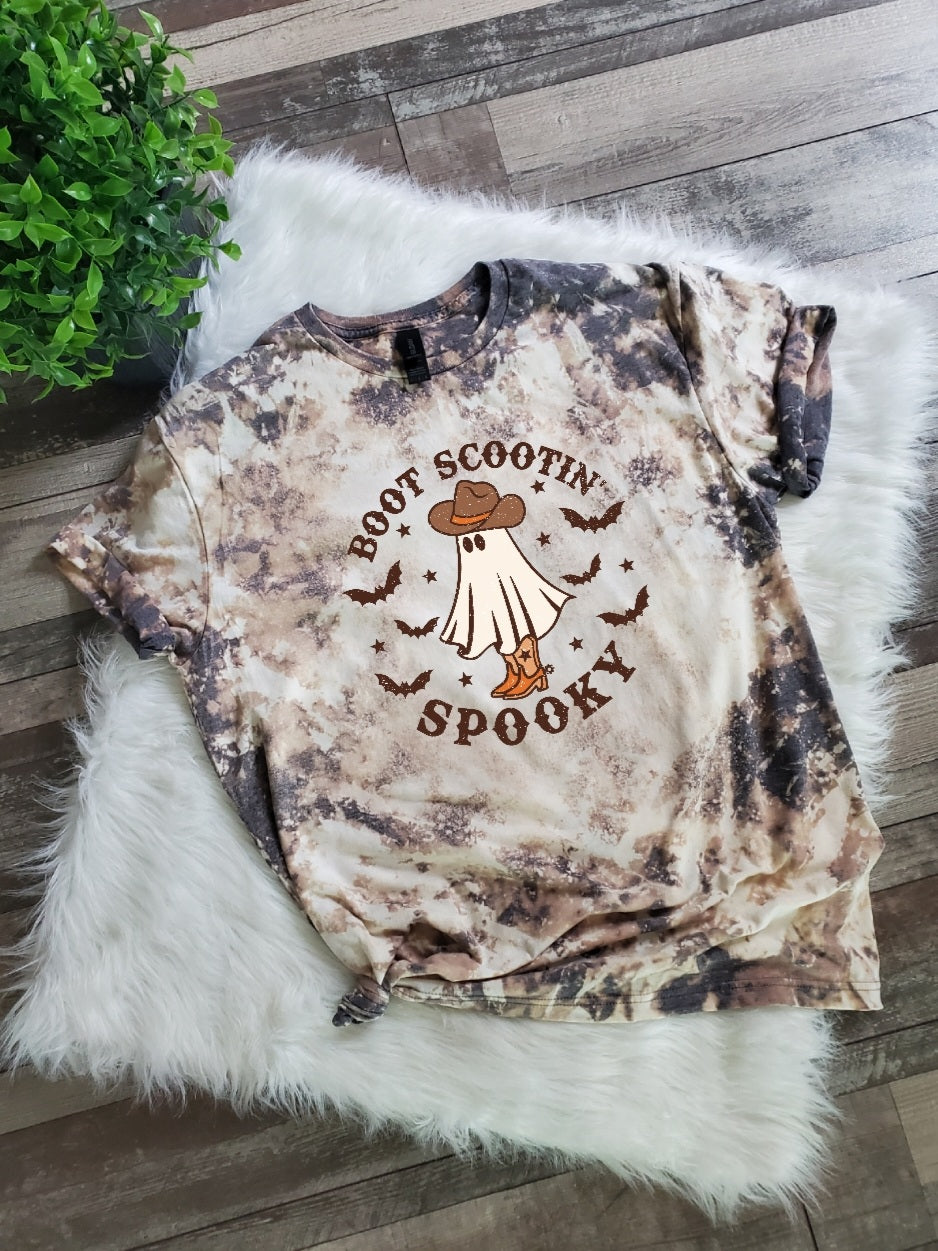 Boot Scootin Spooky Halloween Tee